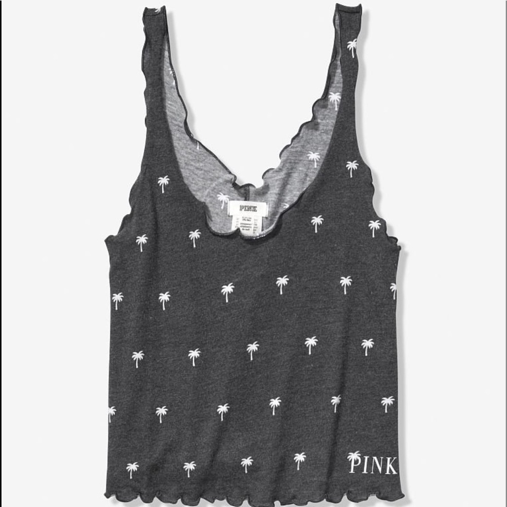 VS PINK ruffle pajama top!